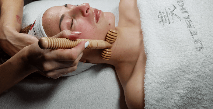 Maderotherapie für das Gesicht