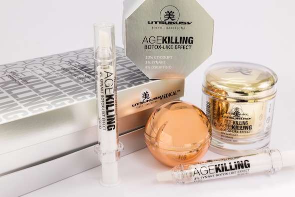AgeKilling Creme und Serum nach Microneedling - ideal bei Mimikfalten