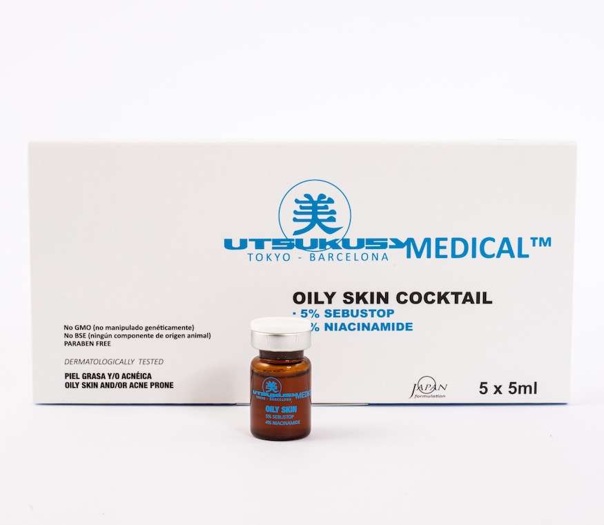 Oily Skin Serum - Microneedling Serum mit Niacinamid bei fettiger, öliger Haut