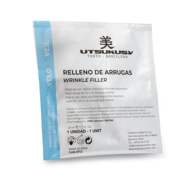 Wrinkle Filler Mask - sterile Vliesmaske/Gesichtsmaske von Utsukusy Cosmetics
