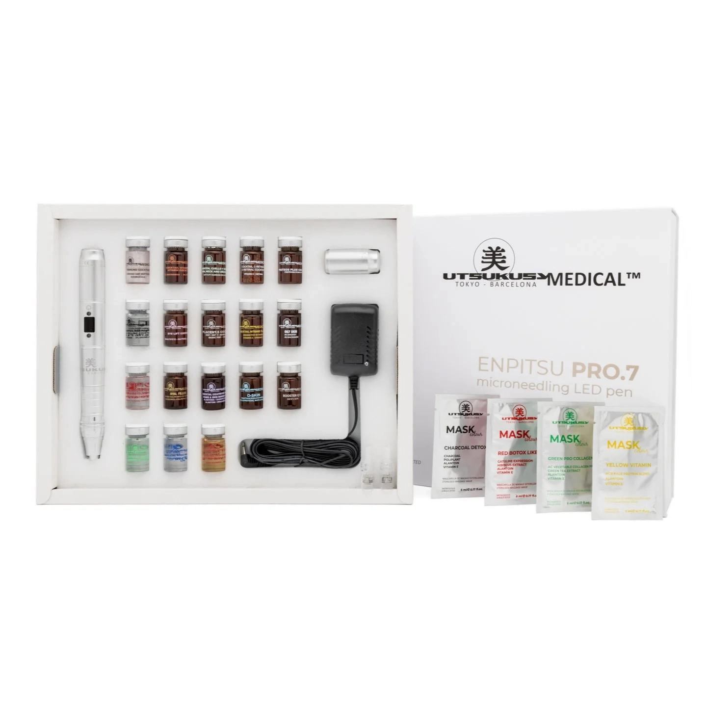 Dermapen Enpitsu Pro.7 & Microneedling Ampullen direkt auf utsukusy.de kaufen