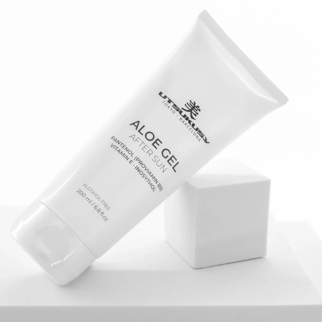 Aloe Vera After Sun Gel 200 ml von Utsukusy Cosmetics