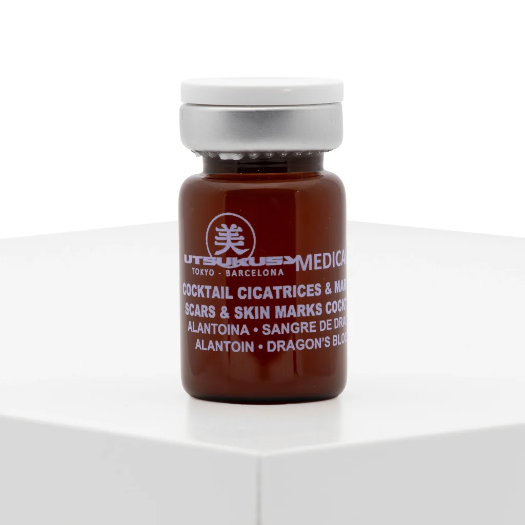 Ampulle mit 5 ml Microneedling Narben Serum - Scars & Skin Marks Cocktail von Utsukusy