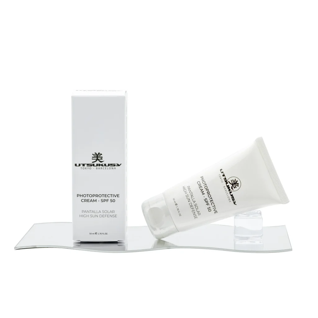 Sonnencreme mit LSF 50 - Photoprotective Cream SPF 50 von Utsukusy Cosmetics